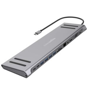 Amazon Basics 7-in-1 USB C HUB to 4K HDMI Multiport Adapter Compatible for USB C Laptops and Other Type C Devices MacBook Pro M1 M2,(4K HDMI USB3.0 SD/TF Card Reader 85W PD Data)